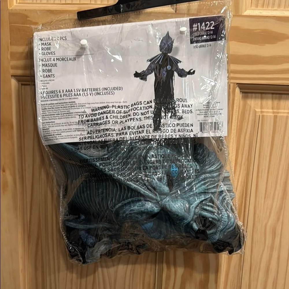 Sea King Kids Costume - Black and Blue